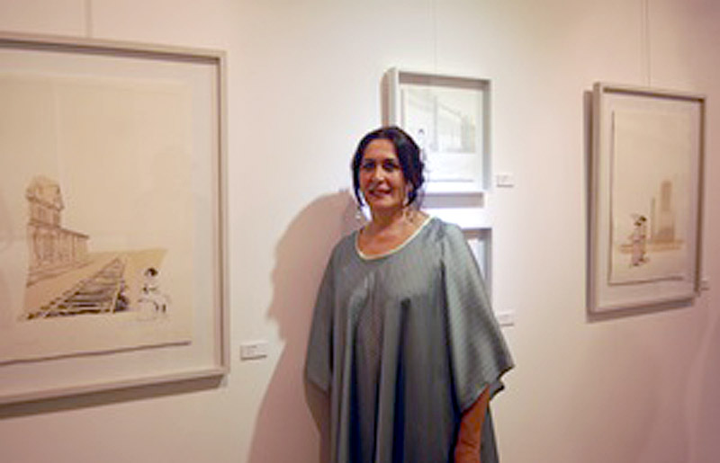 ARTISTA SANTA CRUCEÑA EXPONE EN BUENOS AIRES ARTISTA SANTA CRUCEÑA EXPONE EN BUENOS AIRES