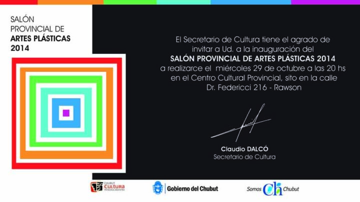 INAUGURA EL SALÓN PROVINCIAL DE ARTES PLÁSTICAS