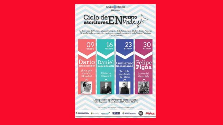 ENERO EN PUERTO MADRYN  EL V CICLO DE ENCUENTRO DE ESCRITORES DE EDITORIAL PALNETA