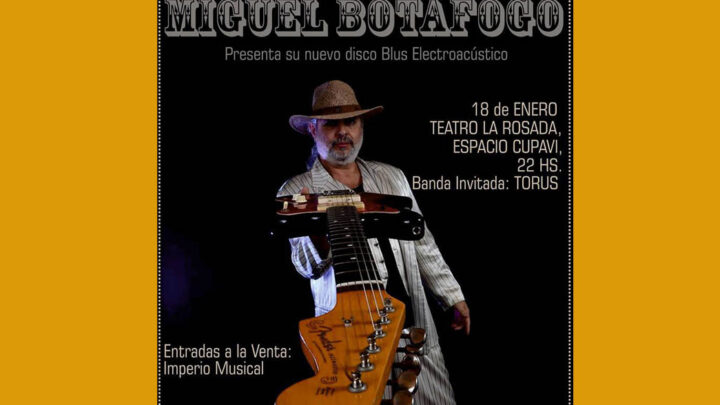 MIGUEL BOTAFOGO EN EL TEATRO LA ROSADA