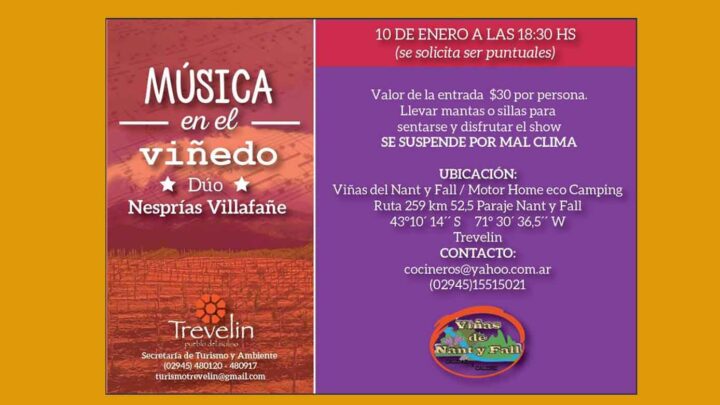 NESPRIAS VILLAFAÑE PRESENTAN “MÚSICA EN EL VIÑEDO”