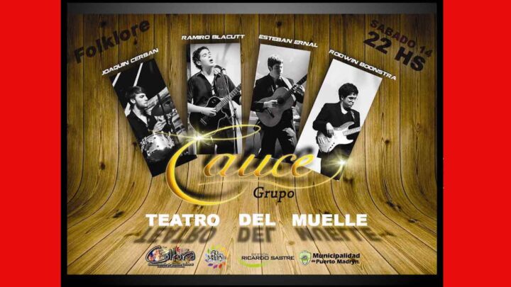 CAUCE GRUPO SE PRESENTARÁ EN EL TEATRO DEL MUELLE