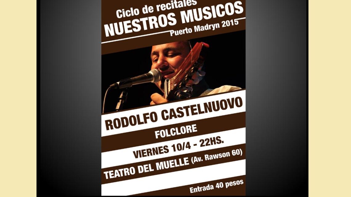 RODOLFO CASTELNUOVO EN EL CICLO “NUESTROS MÚSICOS”