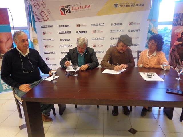 LA SECRETARIA DE CULTURA FIRMÓ CONVENIO CON EL CENPAT