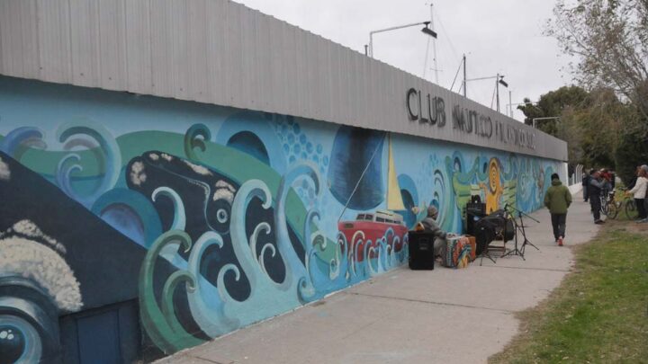 INAUGURACIÓN DEL MURAL DE MARTIN COFRE EN EL CLUB NAÚTICO