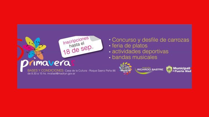 “150 PRIMAVERAS” EN EL PARQUE DE LA CIUDAD