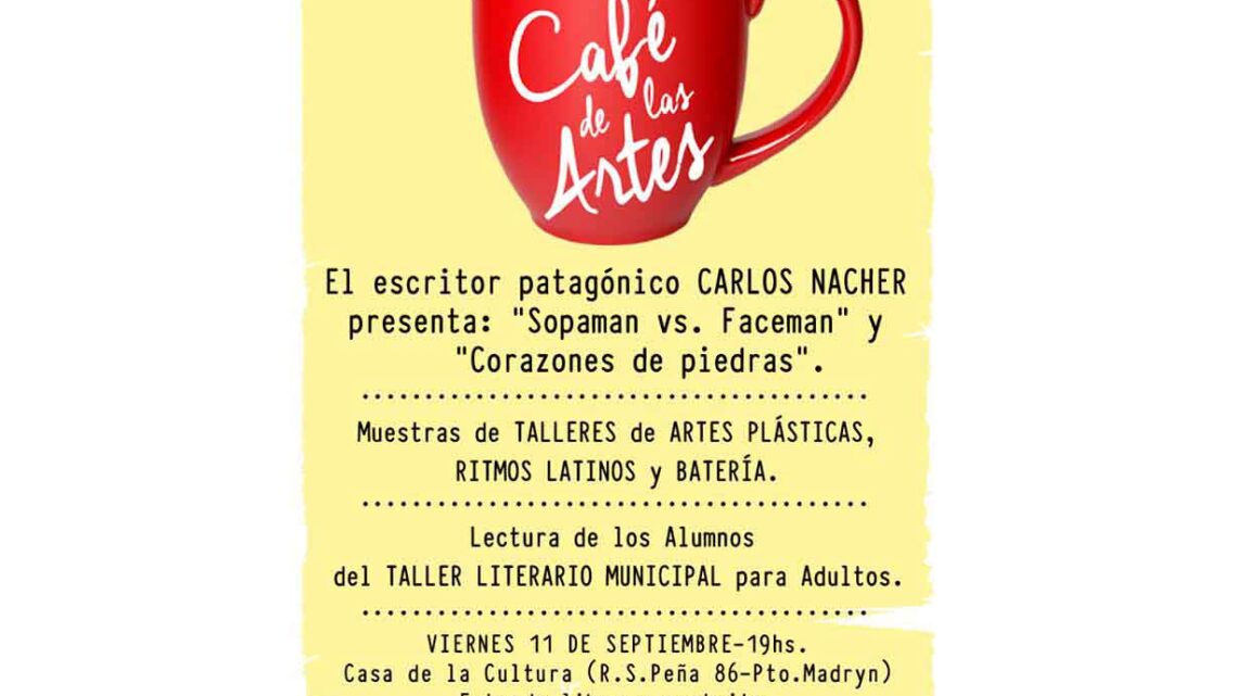 UNA NUEVA EDICIÓN DEL “CAFÉ DE LAS ARTES” EN LA CASA DE LA CULTURA