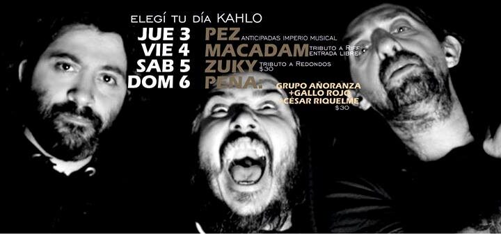 ESTA SEMANA EN KAHLO BAR