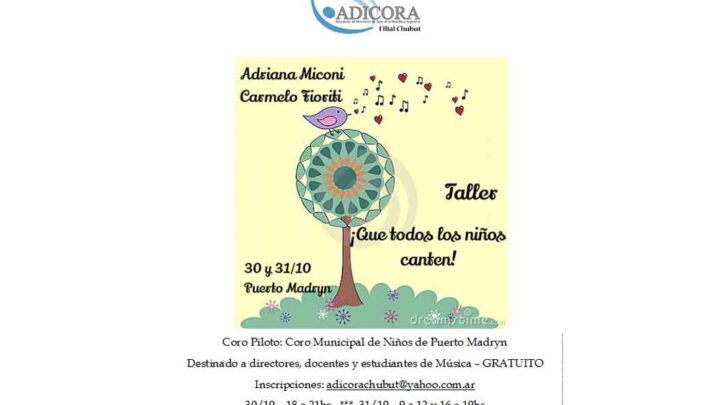 TALLER «QUE TODOS LOS NIÑOS CANTEN»