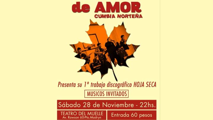“IMPACTO DE AMOR” PRESENTARÁ SU PRIMER DISCO “HOJA SECA”