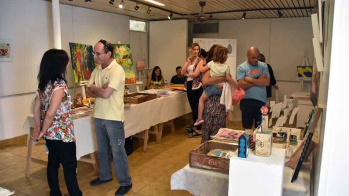 COLORIDA PRESENTACION DE LA III FERIA DE ARTE EN EL MMARTE
