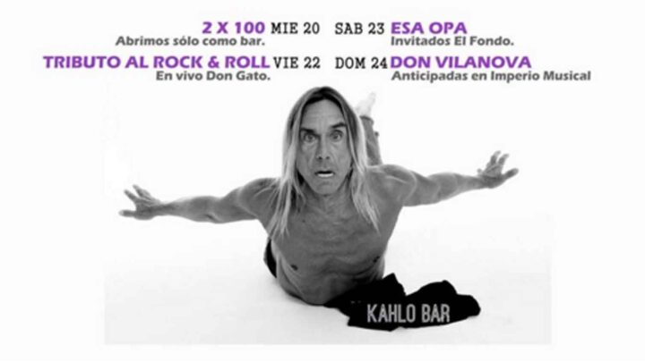 ESTA SEMANA EN KAHLO BAR