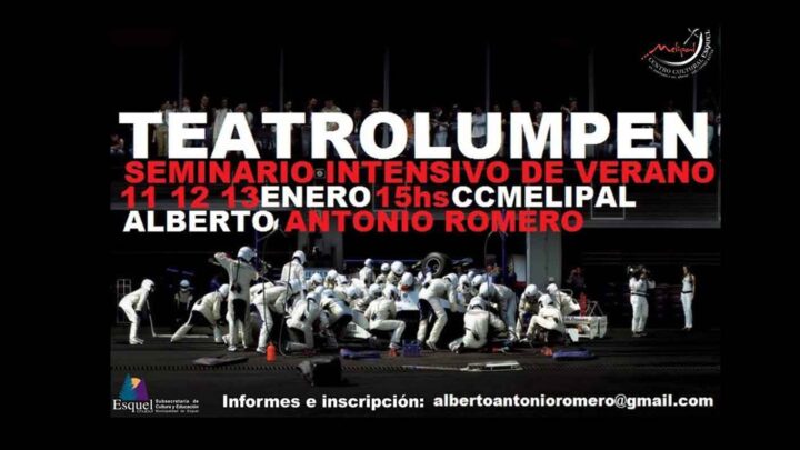 SEMINARIO DE TEATRO LUMPEN EN EL CCMELIPAL