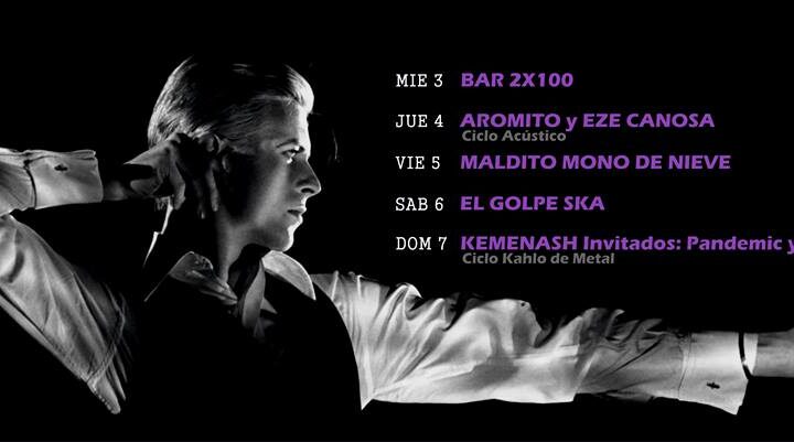 AGENDA DE KAHLO BAR