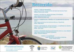 Pedaleando con cientificos paradas