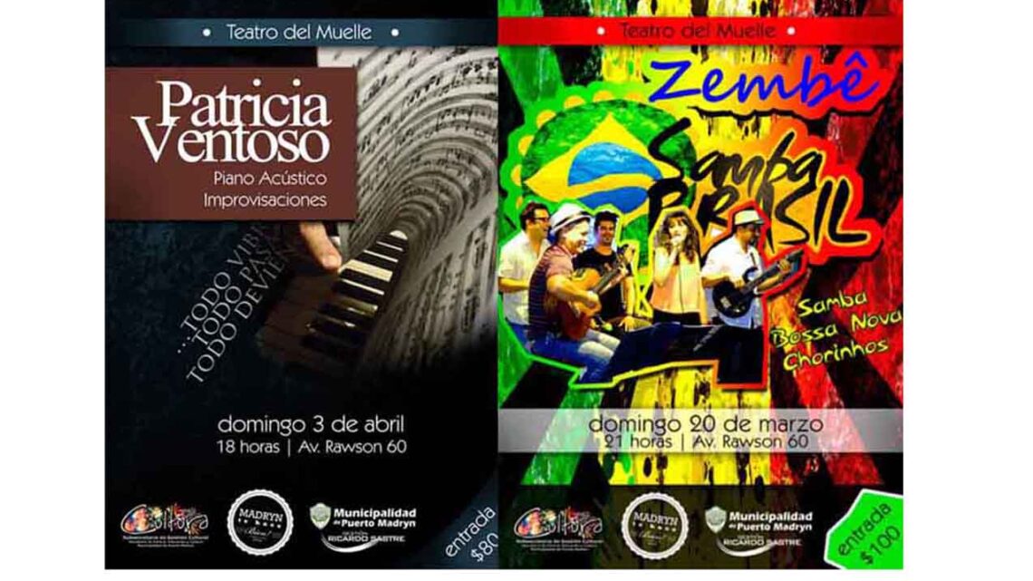 «GRUPO ZAMBE» Y «PATRICIA VENTOSO» EN EL TEATRO DEL MUELLE