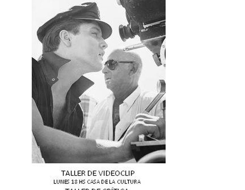 TALLER  DE VIDEOCLIP Y CRÍTICA DE CINE EN PTO MADRYN