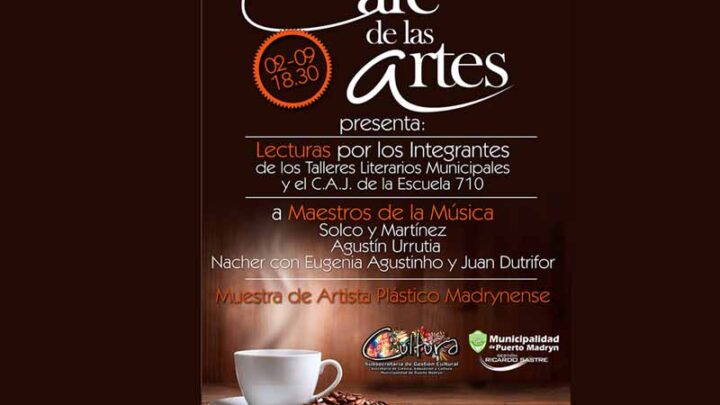 NUEVA EDICIÓN DEL “CAFÉ DE LAS ARTES”