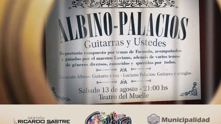 EL DÚO ALBINO-PALACIOS  EN EL TEATRO DEL MUELLE