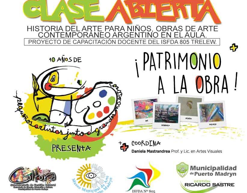 CLASE ABIERTA SOBRE HISTORIA DEL ARTE PARA NIÑOS