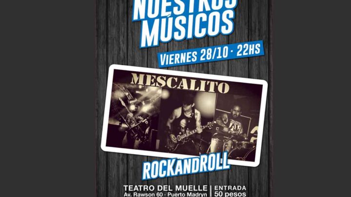 MESCALITO  EN EL CICLO DE RECITALES “NUESTROS MÚSICOS”