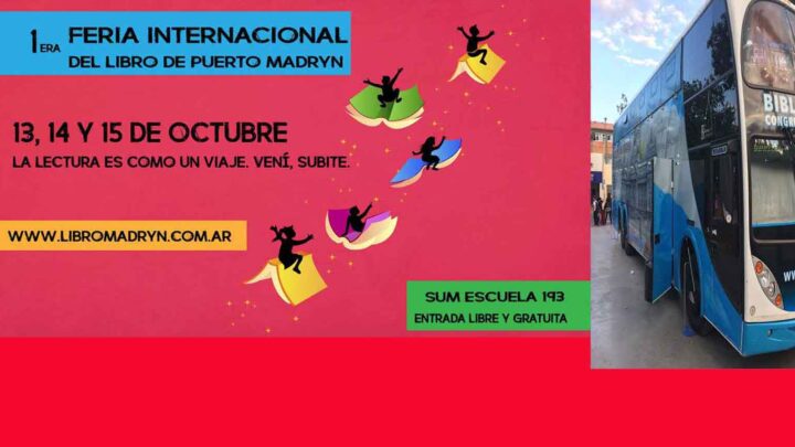 EL BIBLIOMOVIL EN LA 1º FERIA INTERNACIONAL DEL LIBRO