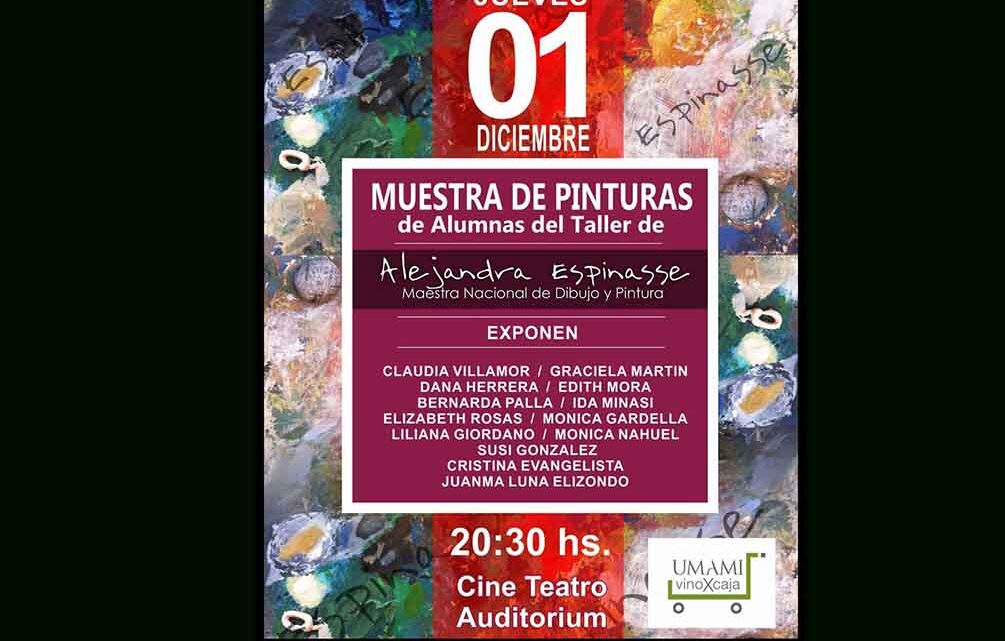 EL TALLER DE ALE ESPINASSE EXPONE EN EL CTAUDITORIUM