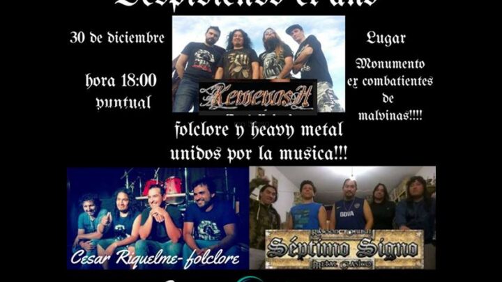EL FOLCLORE Y EL HEAVY METAL UNIDOS PARA DESPEDIR EL AÑO