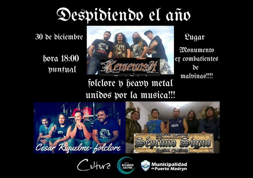 EL FOLCLORE Y EL HEAVY METAL UNIDOS PARA DESPEDIR EL AÑO