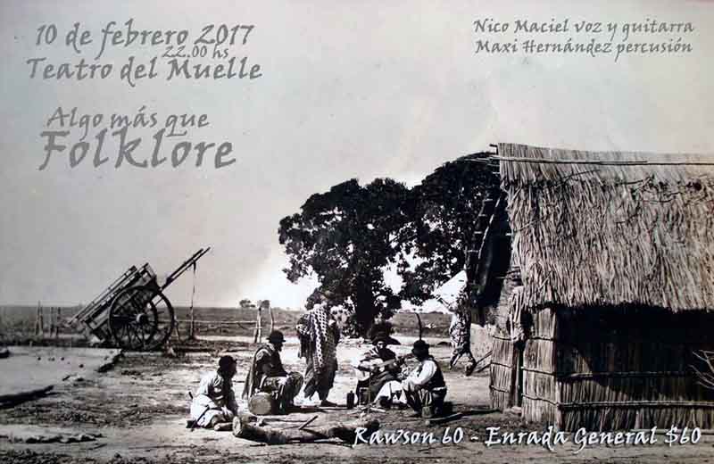 “ALGO MÁS QUE FOLKLORE” EN EL TEATRO DEL MUELLE