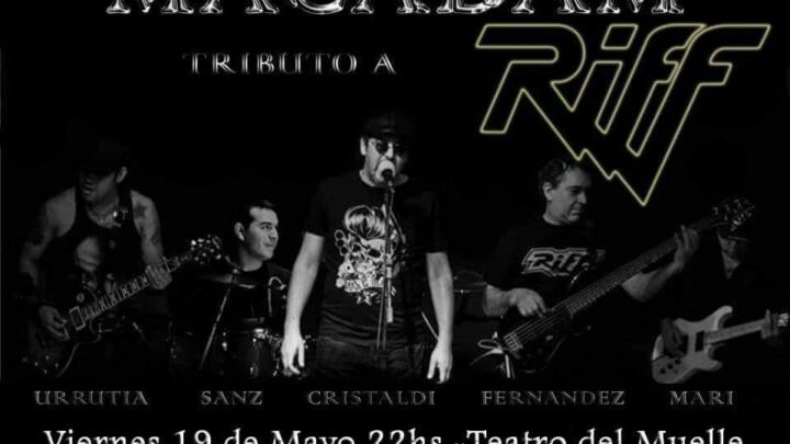 MACADAM, TRIBUTO A RIFF EN EL CICLO “NUESTROS MÚSICOS”