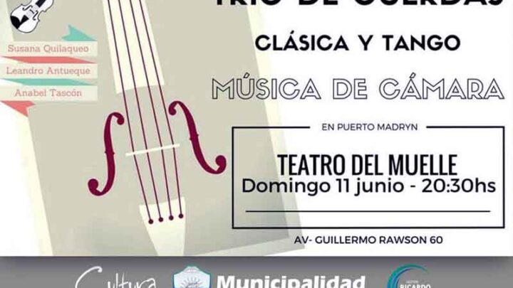  “TRÍO DE CUERDAS” EN EL TEATRO DEL MUELLE