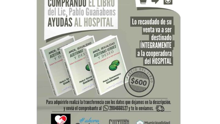 VENTA DE LIBRO A BENEFICIO DE LA COOPERADORA DEL HOSPITAL ISOLA
