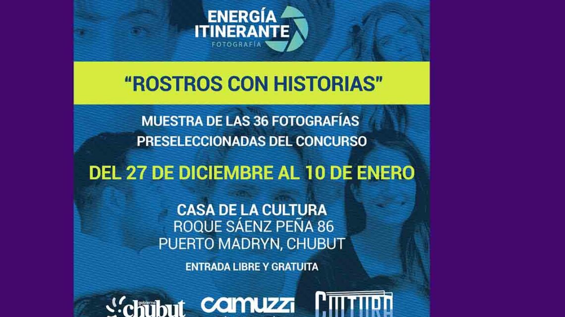 “ROSTROS CON HISTORIAS” EN LA CASA DE LA CULTURA