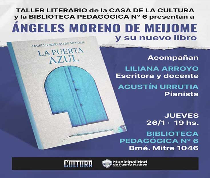ANGELES M. DE MEIJOME PRESENTA «LA PUERTA AZUL»