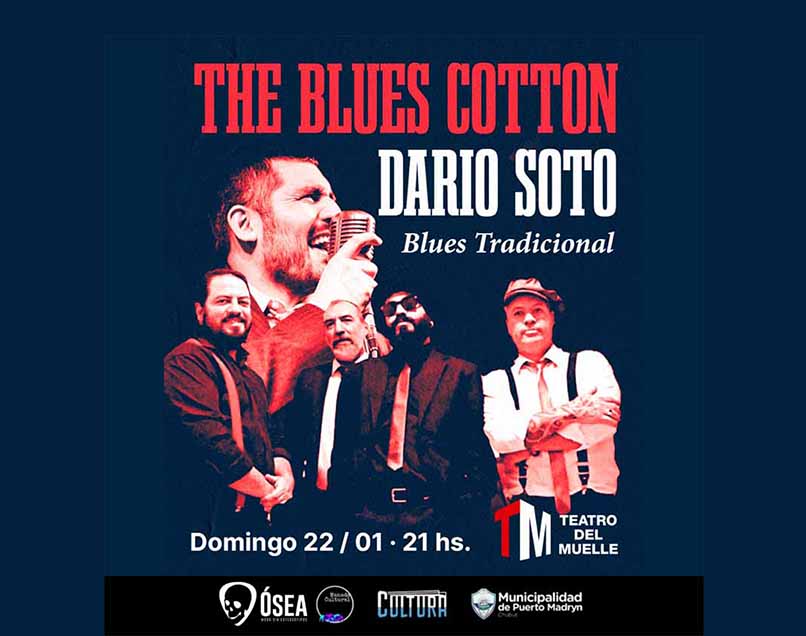 “THE BLUES COTTONS”EN EL TEATRO DEL MUELLE
