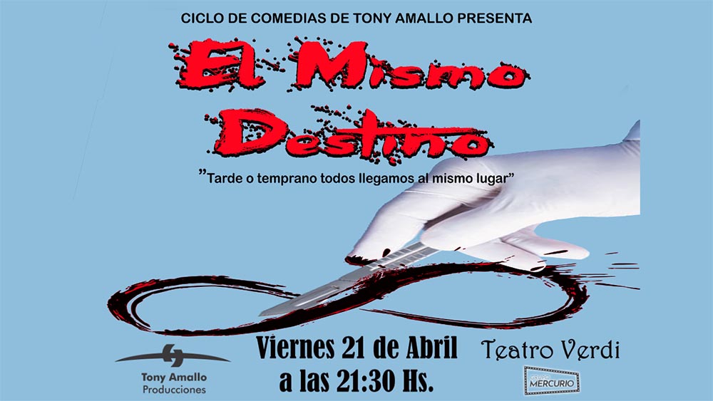 Grupo Mercurio presenta “El Mismo Destino” en el Teatro Verdi