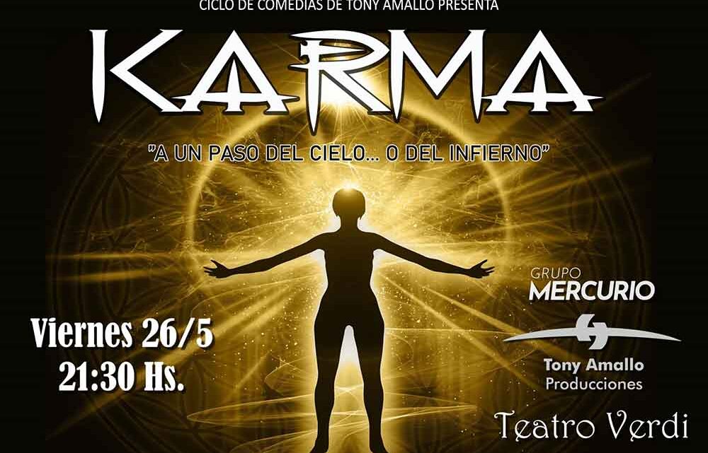 GRUPO MERCURIO PRESENTA LA COMEDIA “KARMA” EN EL TEATRO VERDI DE TRELEW