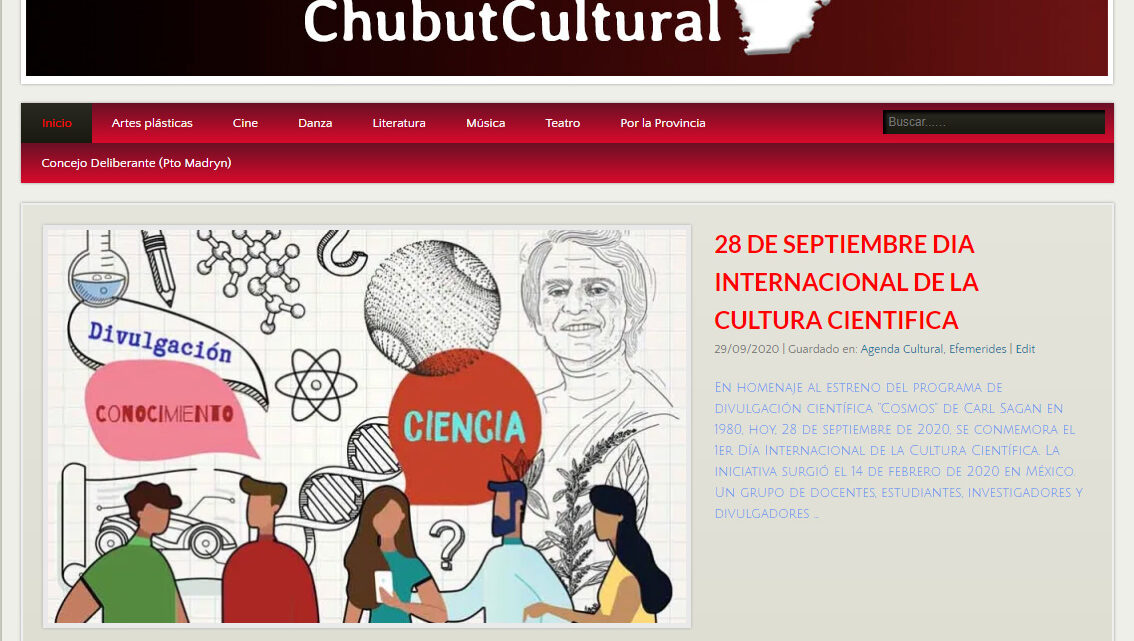 EFEMERIDES: 28 DE SEPTIEMBRE DIA INTERNACIONAL DE LA CULTURA CIENTIFICA