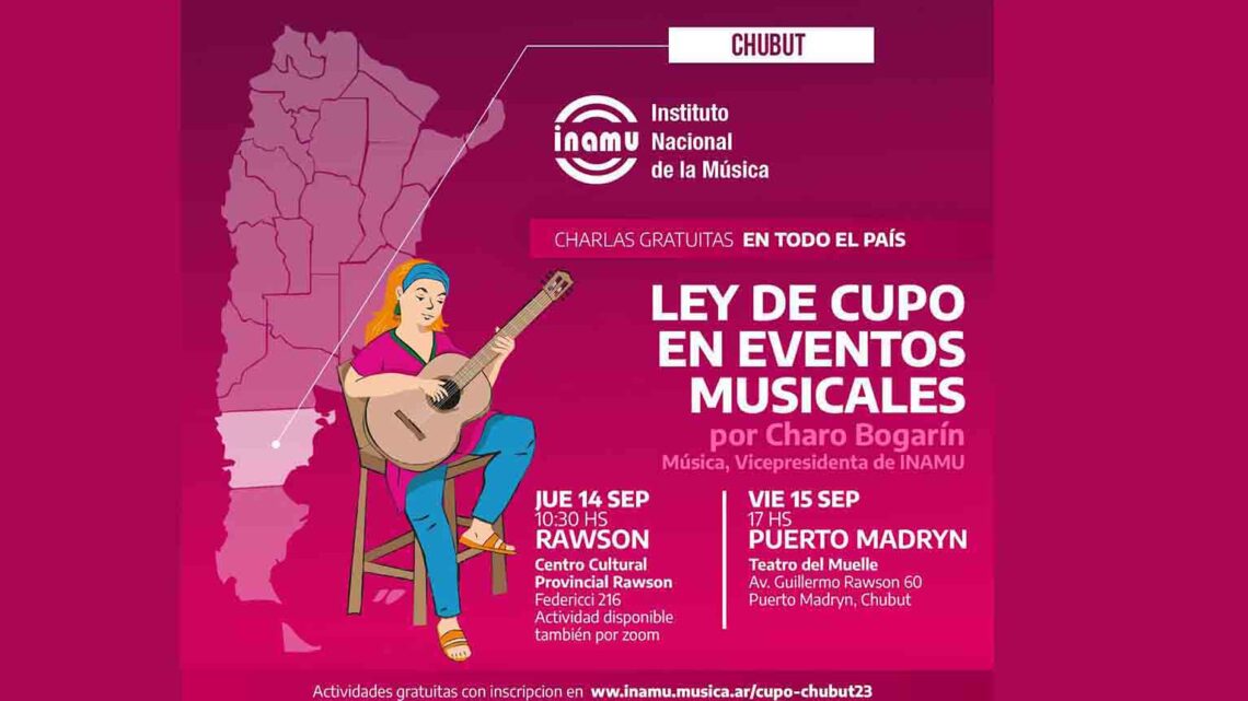 CHARLA GRATUITA SOBRE LEY DE CUPO EN EVENTOS MUSICALES