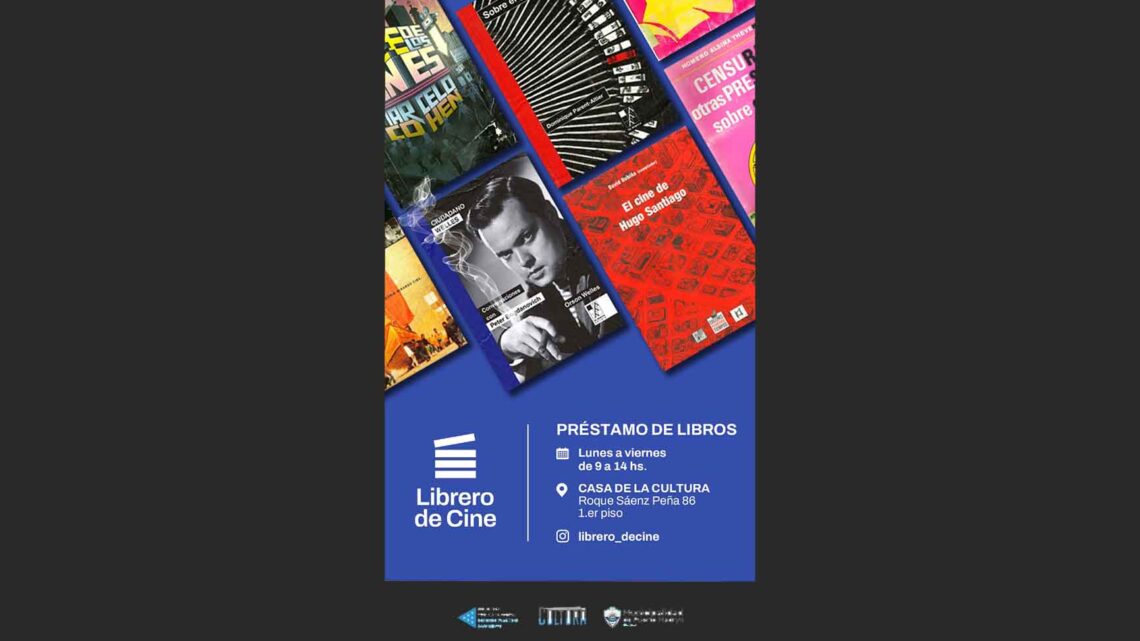 LIBRERO DE CINE EN LA CASA DE LA CULTURA