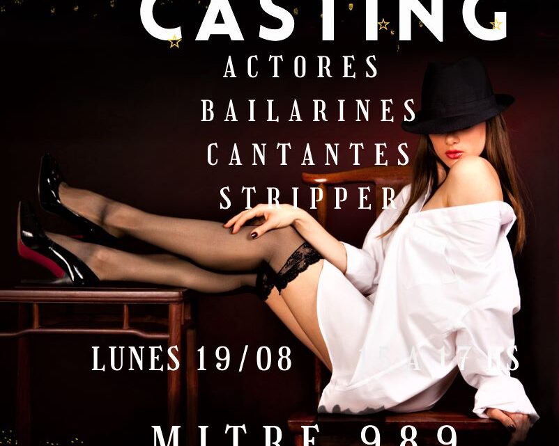 CASTING DE ARTISTAS PARA PROPUESTA ESCENICA