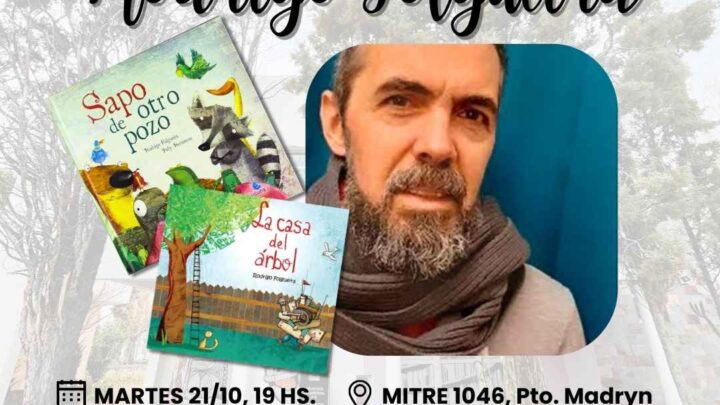 RODRIGO FOLGUEIRA EN LA BIBLIOTECA POPULAR  N 6