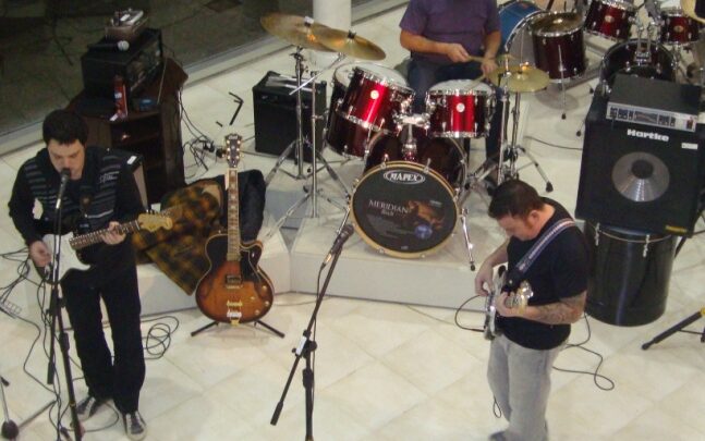 Blueback trío en vivo en el Molino