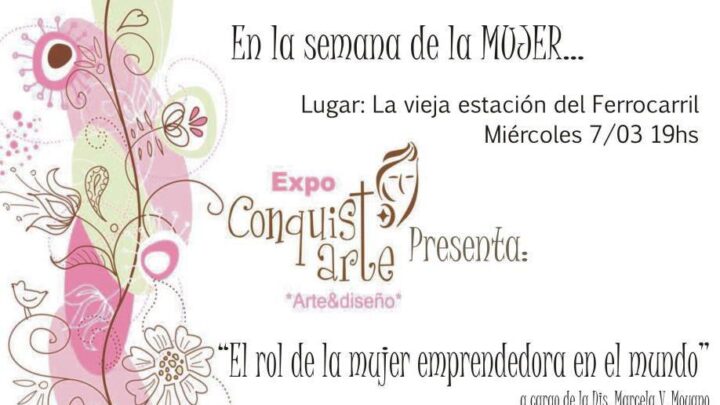 Expo Mujer ConquistArte el domingo