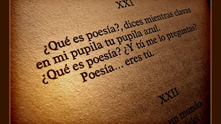 Hoy es el Día Mundial de la Poesía