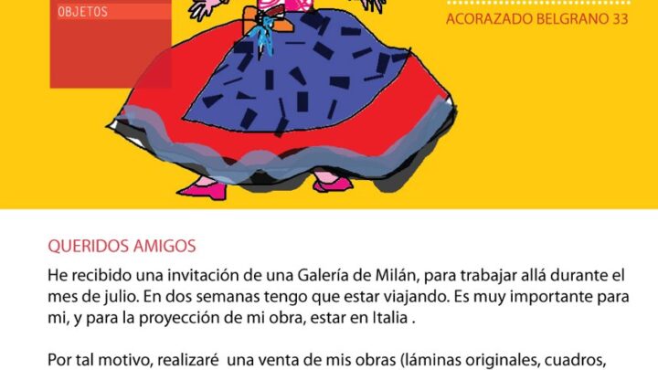 Venta en la Casa Taller de Verónica García