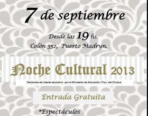 Noche Cultural 2013