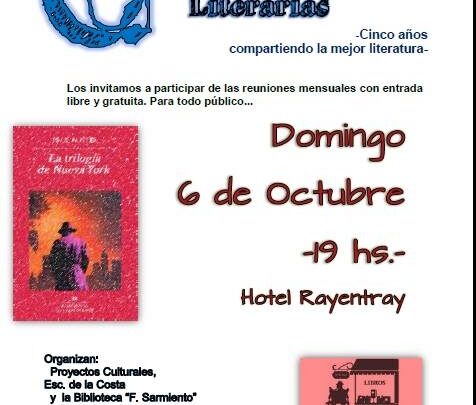 LA TRILOGIA DE NUEVA YORK PARA DEBATIR EL DOMINGO