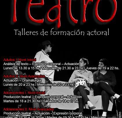 Talleres de Formación Actoral